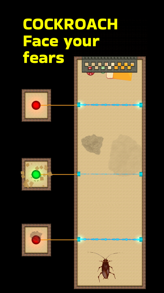 #1. Snackroach (iOS) 由: Indest