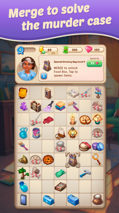 Emma's secret: Merge Puzzle Screenshot