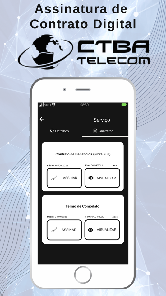 #3. CTBA Telecom (iOS) Podle: HubSoft