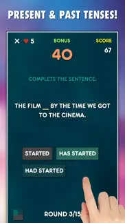 english grammar games 10-in-1 iphone screenshot 2