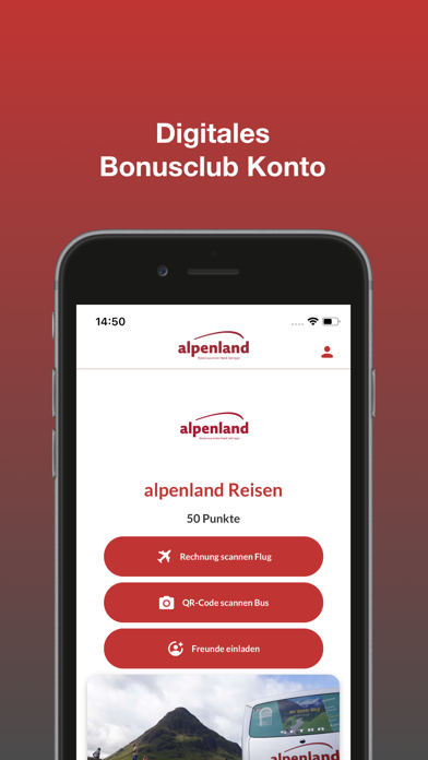 Alpenland Reisen Screenshot