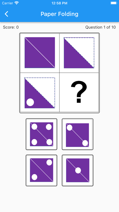 COGAT Grade 2 Screenshot