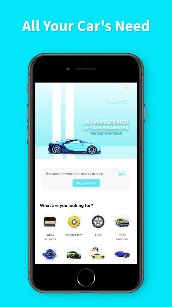 Divert-Vehicles’ Online Portal