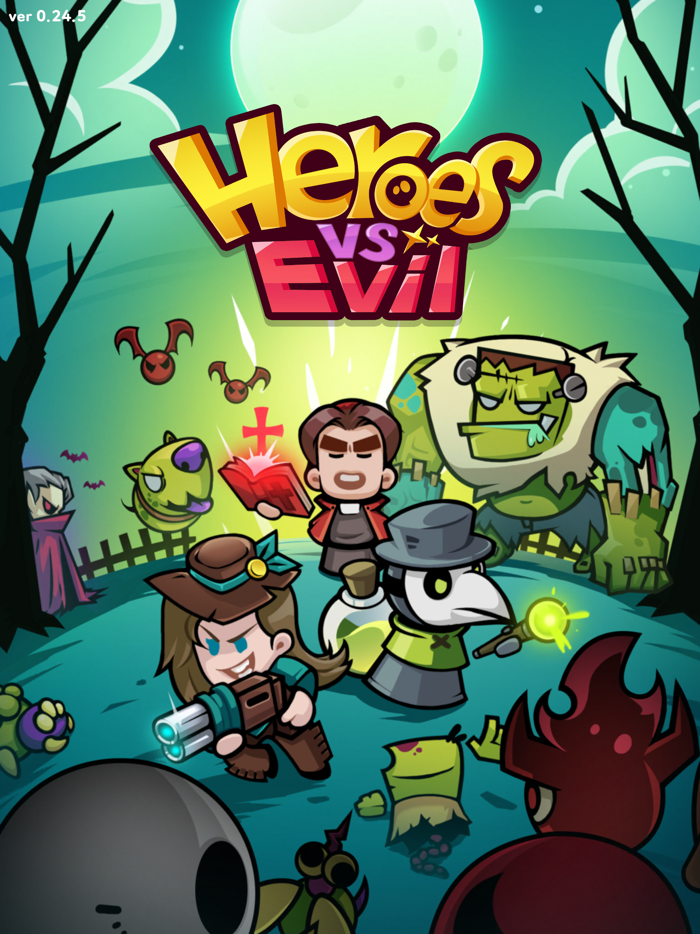 Heroes vs. Evil Gacha defense