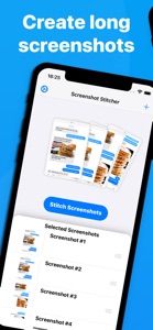 Automatic Screenshot Stitcher screenshot #1 for iPhone