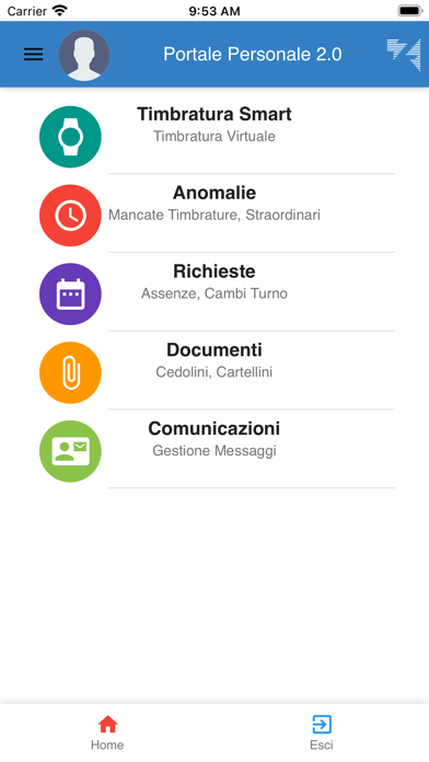 Portale Personale 2.0 Screenshot