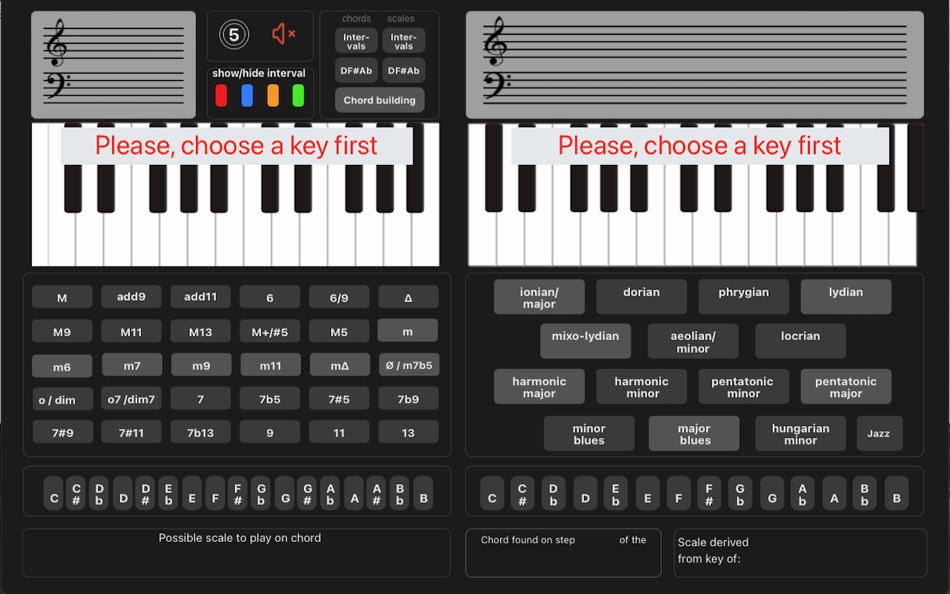 Chords and Scales for Piano - 1.0.3 - (macOS)