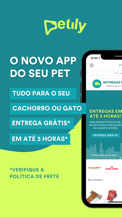 Petily - Pet Shop Online Screenshot