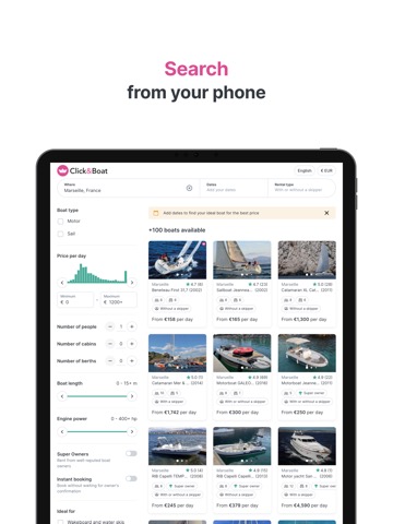 Click&Boat – Yacht Chartersのおすすめ画像2