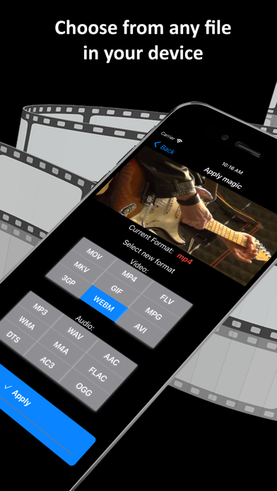 Video Files Converter: MP4,MP3 Screenshot