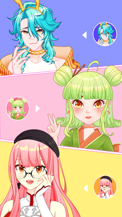 Anime Avatar Maker: Sweet Dol Screenshot