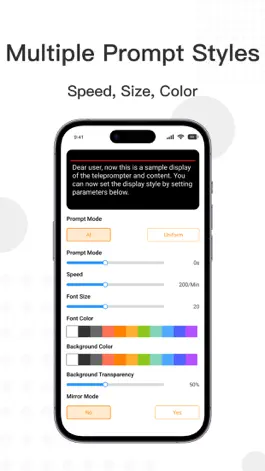 Game screenshot Autoprompter Teleprompter Pro hack