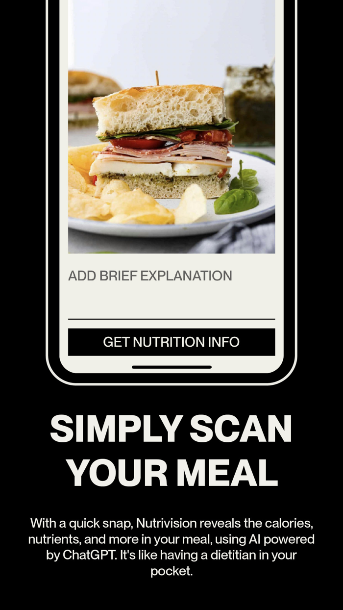 Nutrivision - AI Nutrition App