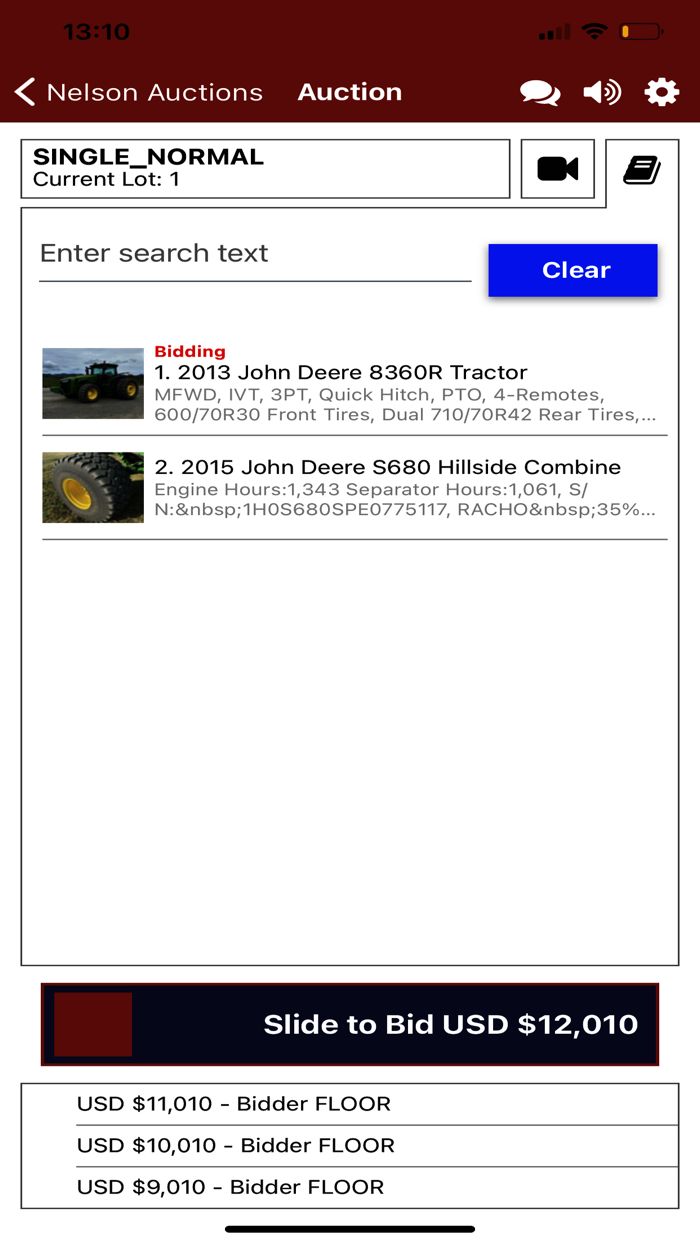 Nelson Auctions Live