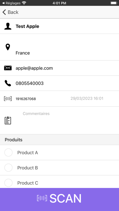 myLeads Screenshot