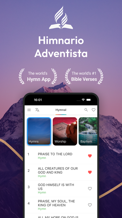 Himnario Adventista App Screenshot