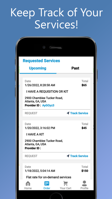 Direct Paramed Customer Screenshot