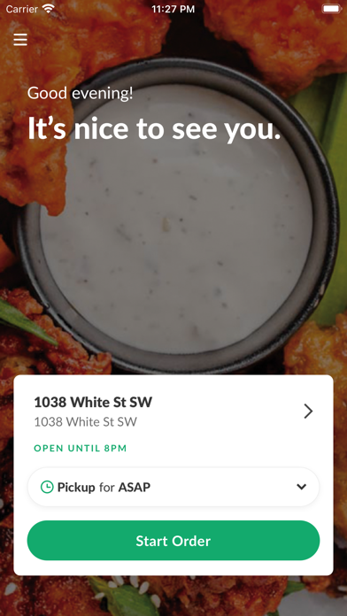 Vegan Wangs Screenshot