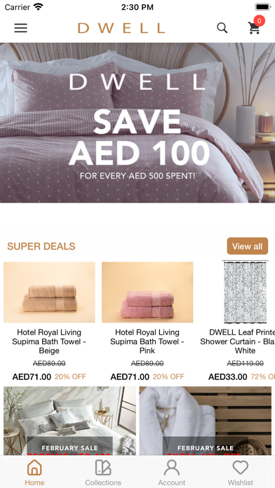 Dwell Stores Screenshot 1 - AppWisp.com Dwell Stores Screenshot 1 - AppWisp.com