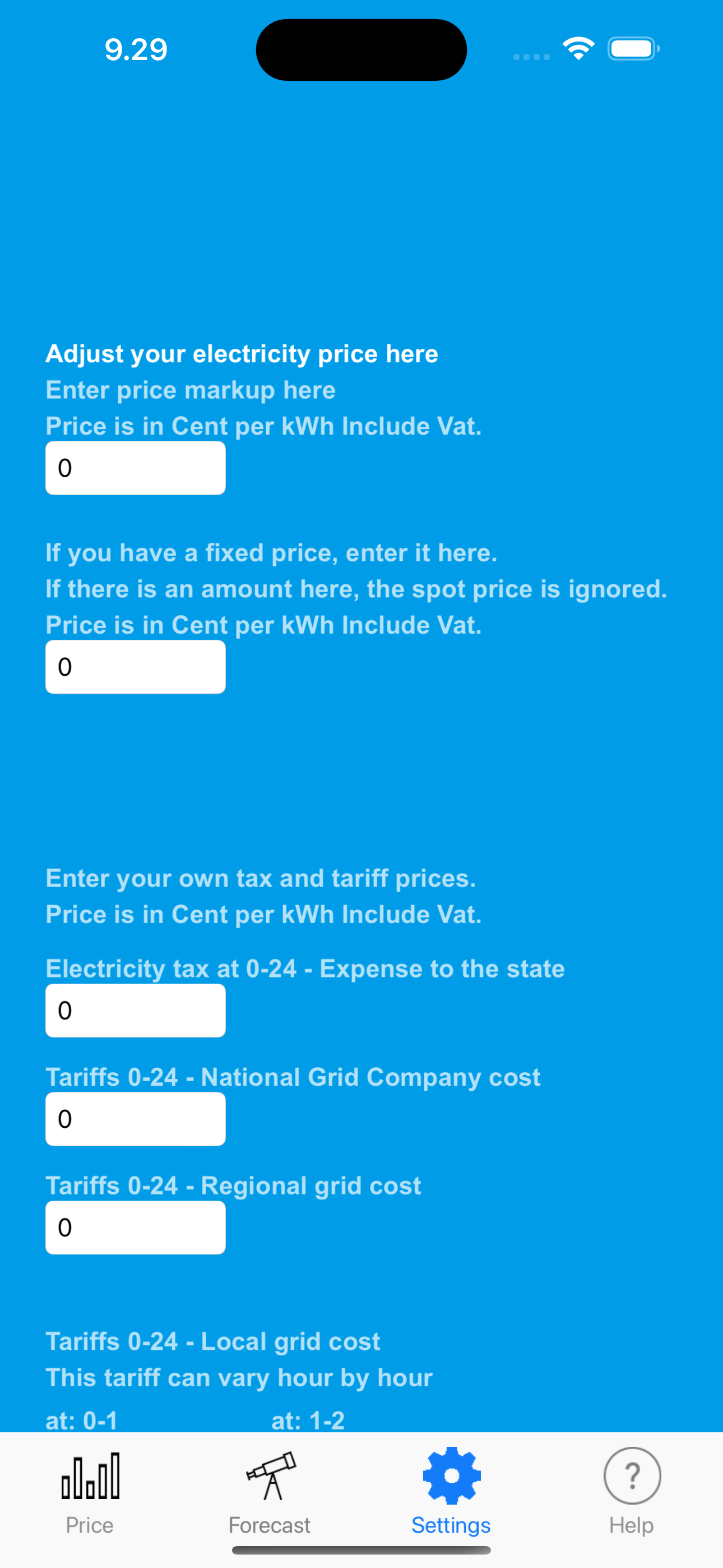 Electricity Spot Prices