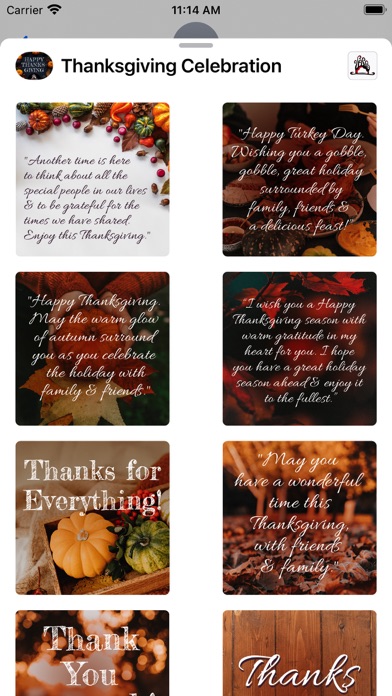 Screenshot #3 pour Thanksgiving Celebration