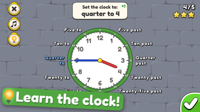 King of Math: Telling Time Screenshot