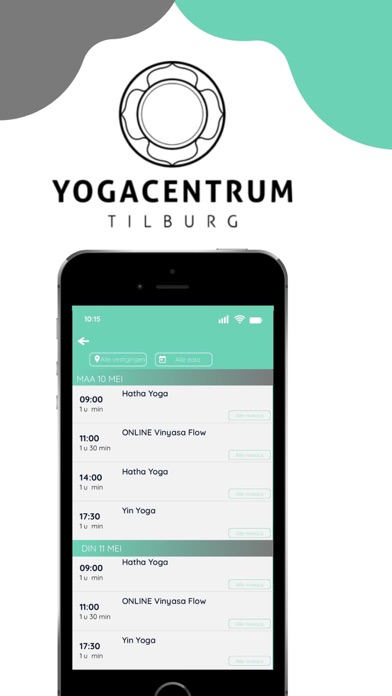 Yogacentrum Tilburg Screenshot