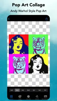 pop art collage - warhol fx iphone screenshot 4