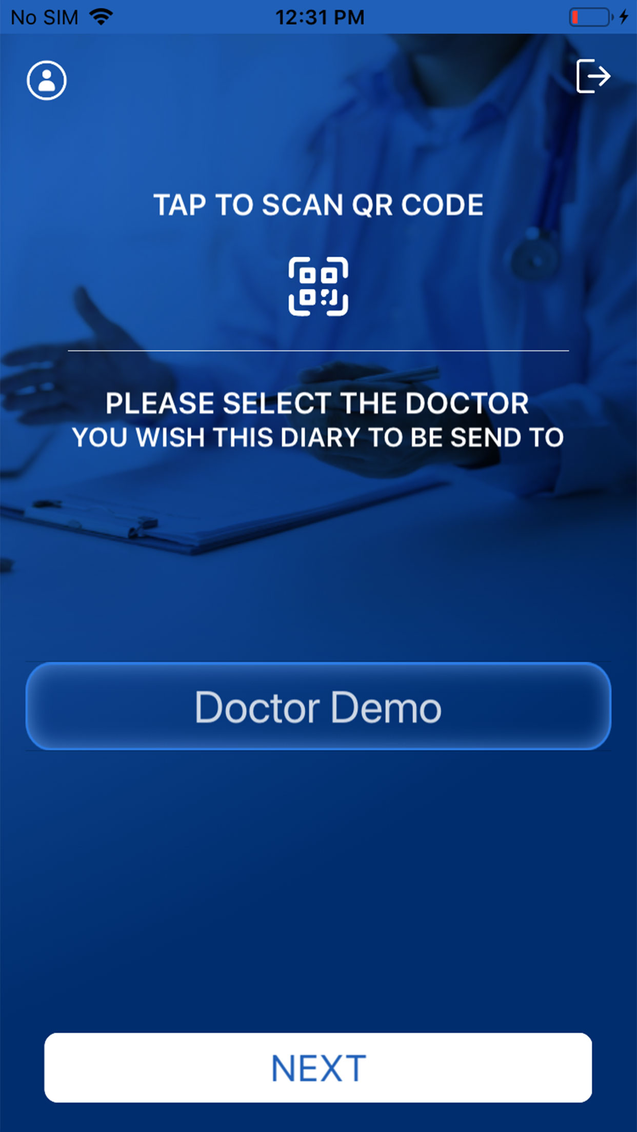 Electronic Medical Diary