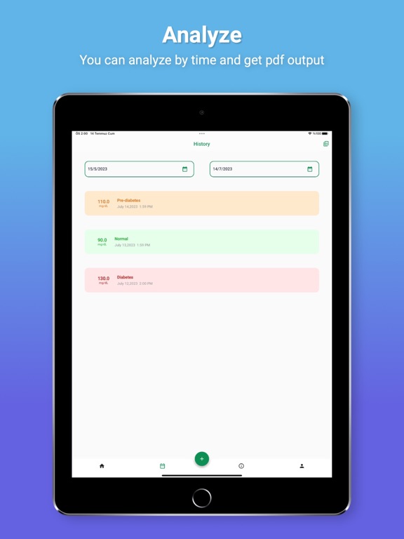 Screenshot #5 pour Blood Sugar Monitoring
