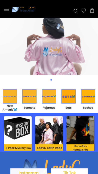 LadyG LLC Screenshot