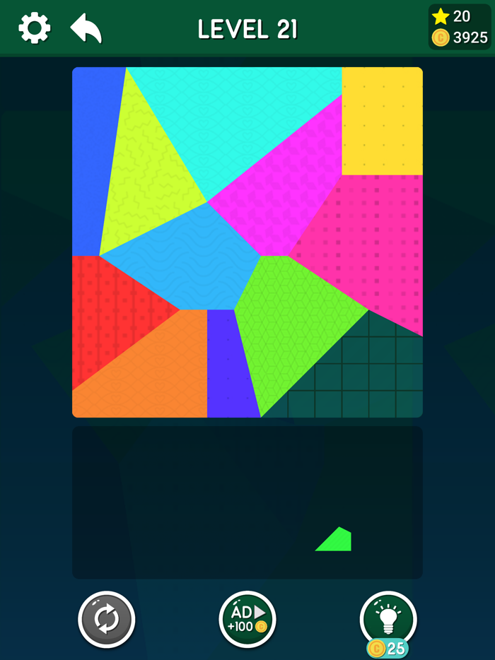 Tangram Match Master Puzzle