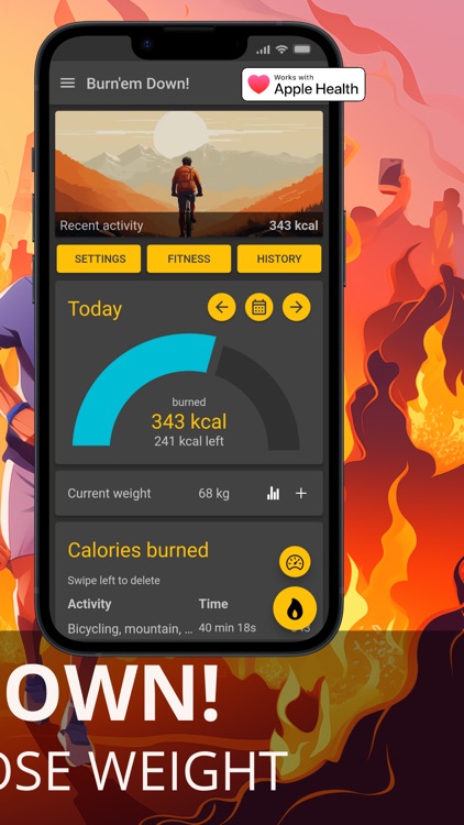 Homefitness: Calories Burn BTD