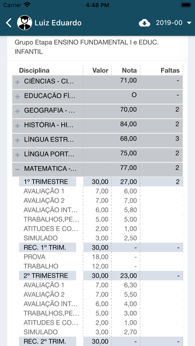 Colégio Padrão Internacional Screenshot