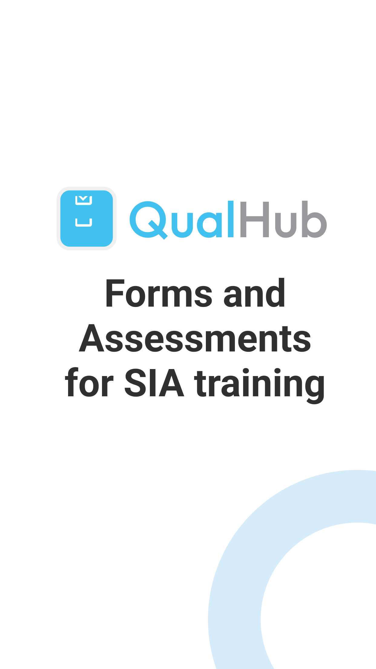 QualHub: Forms & Assessments