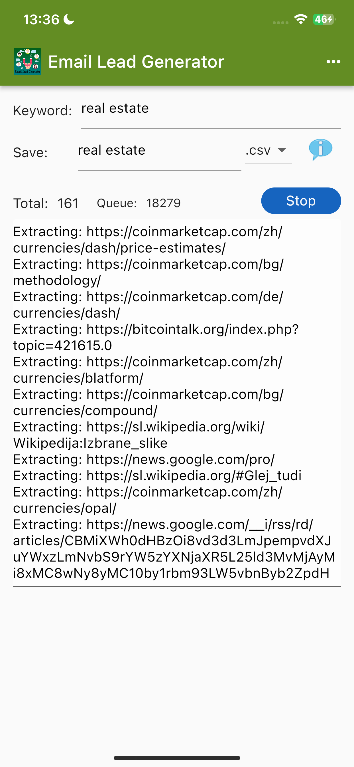 Email Lead Generator