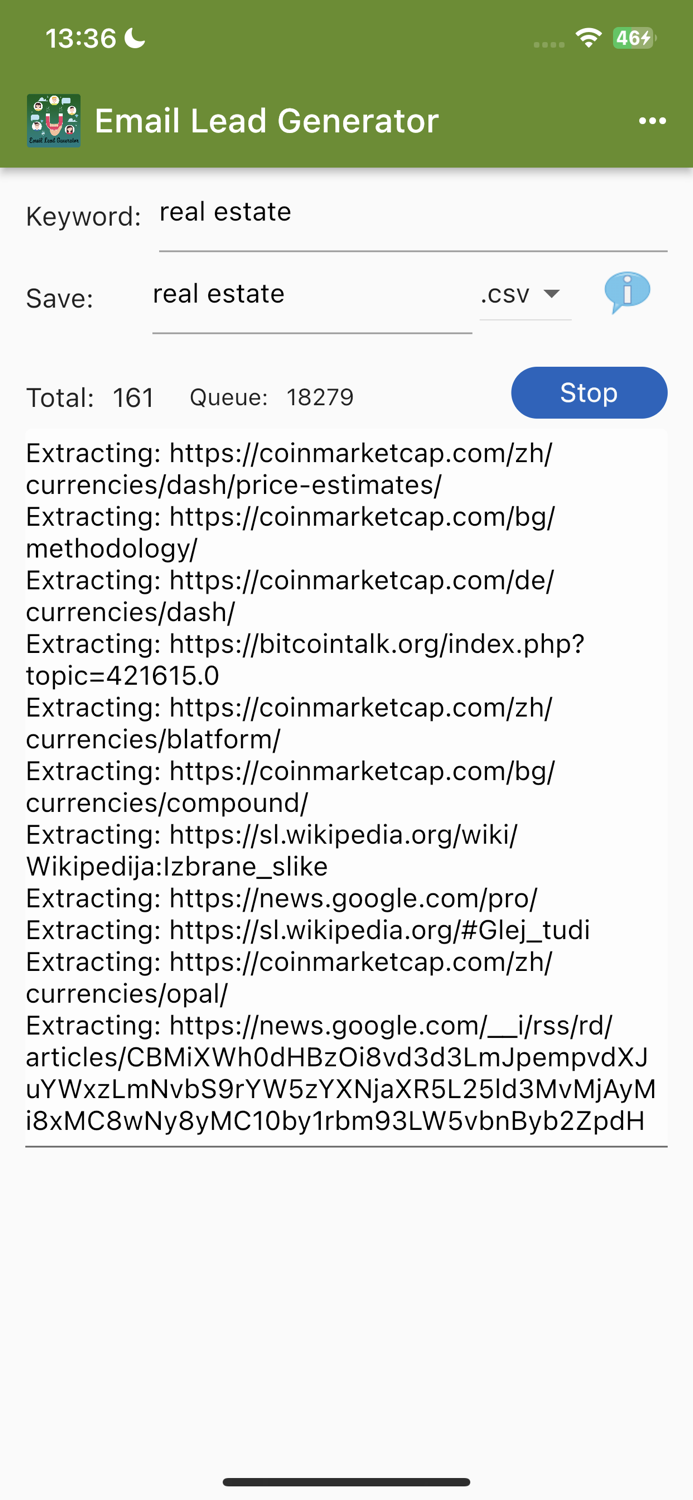 Email Lead Generator