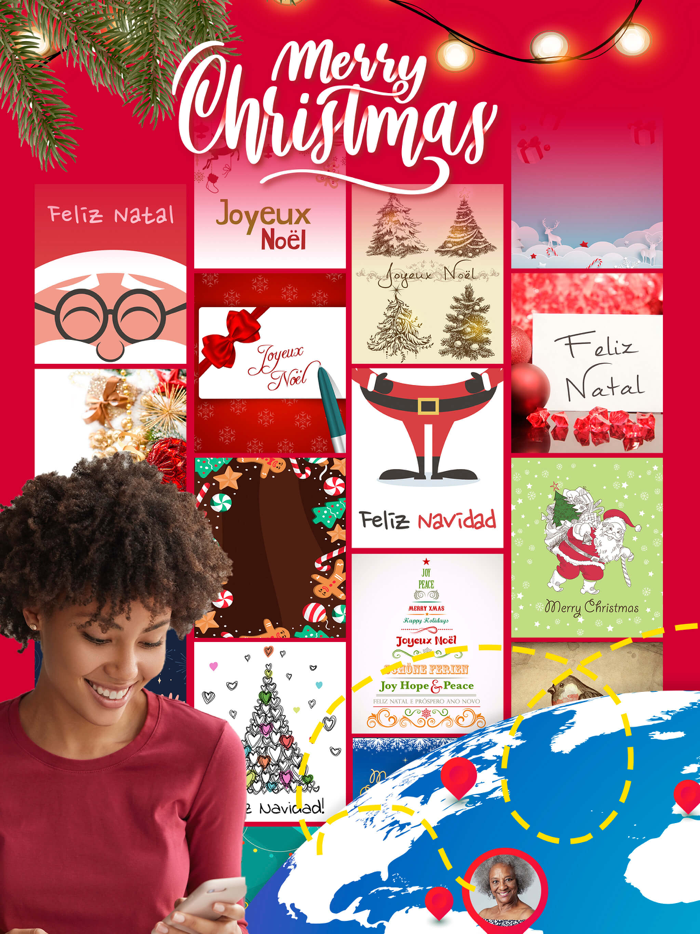 Merry Christmas Greeting .