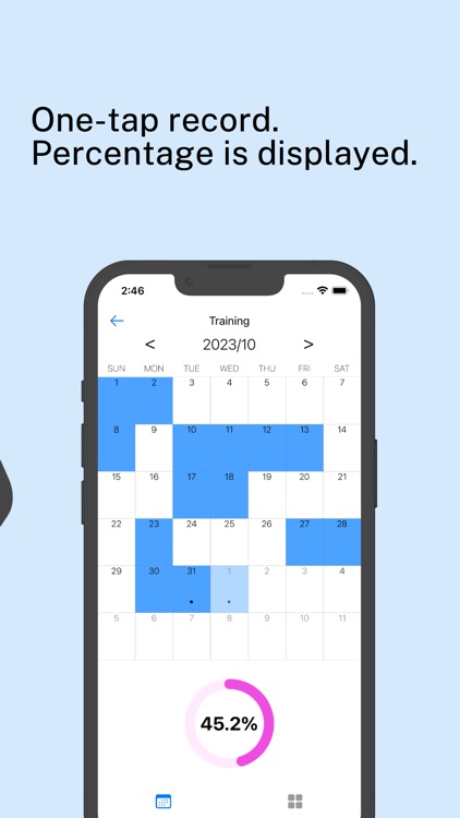 AchvLog｜Visualize Calendar