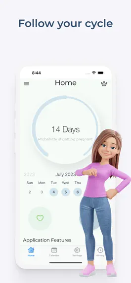 Game screenshot Calendar Girl. mod apk