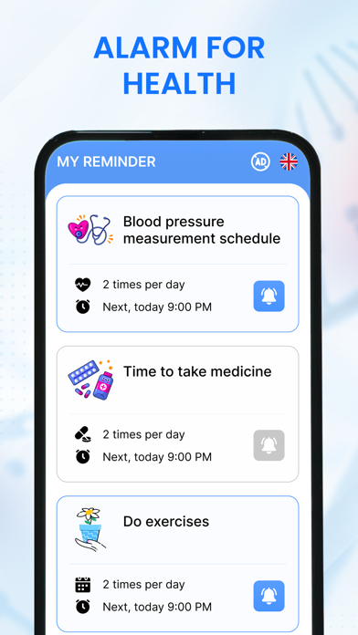 BMP: Blood Pressure Tracker Screenshot