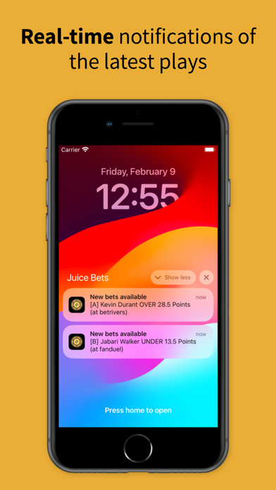 Juice Bets Screenshot