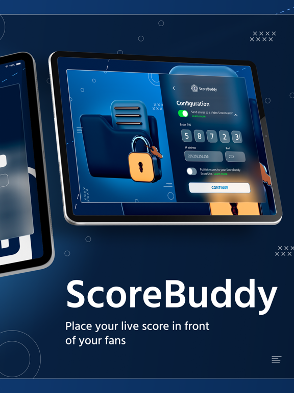 ScoreBuddy Pro iPad screenshot 2 - Sports app