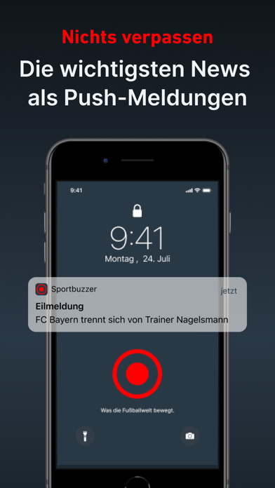 Sportbuzzer - Fussball News Screenshot