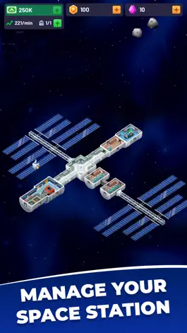 Game screenshot Idle Space Station - Tycoon mod apk