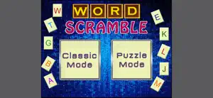 Word Scramble Games screenshot #1 for iPhone