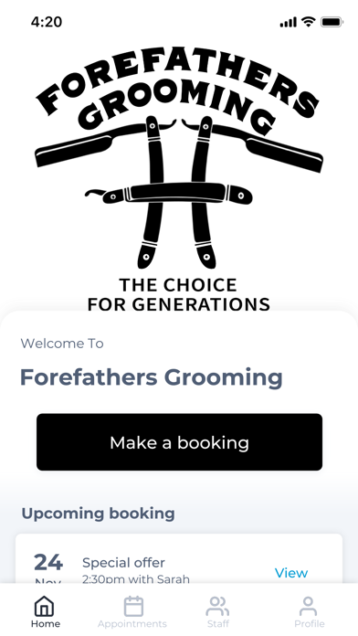 Forefathers Grooming Screenshot