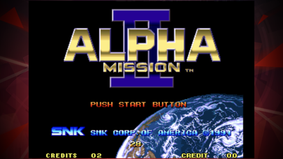 ALPHA MISSION II ACA NEOGEO Screenshot