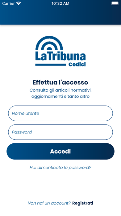 TribunaCodici Screenshot