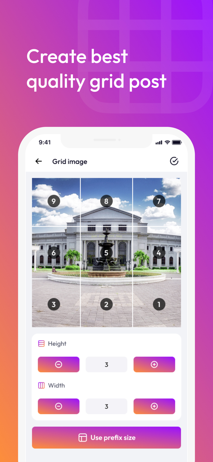 Panorama Crop for Insta